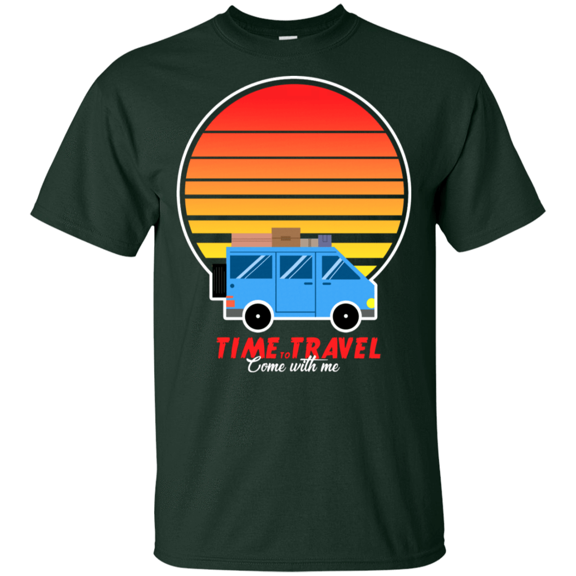 T-Shirts Forest / S Time to Travel T-Shirt