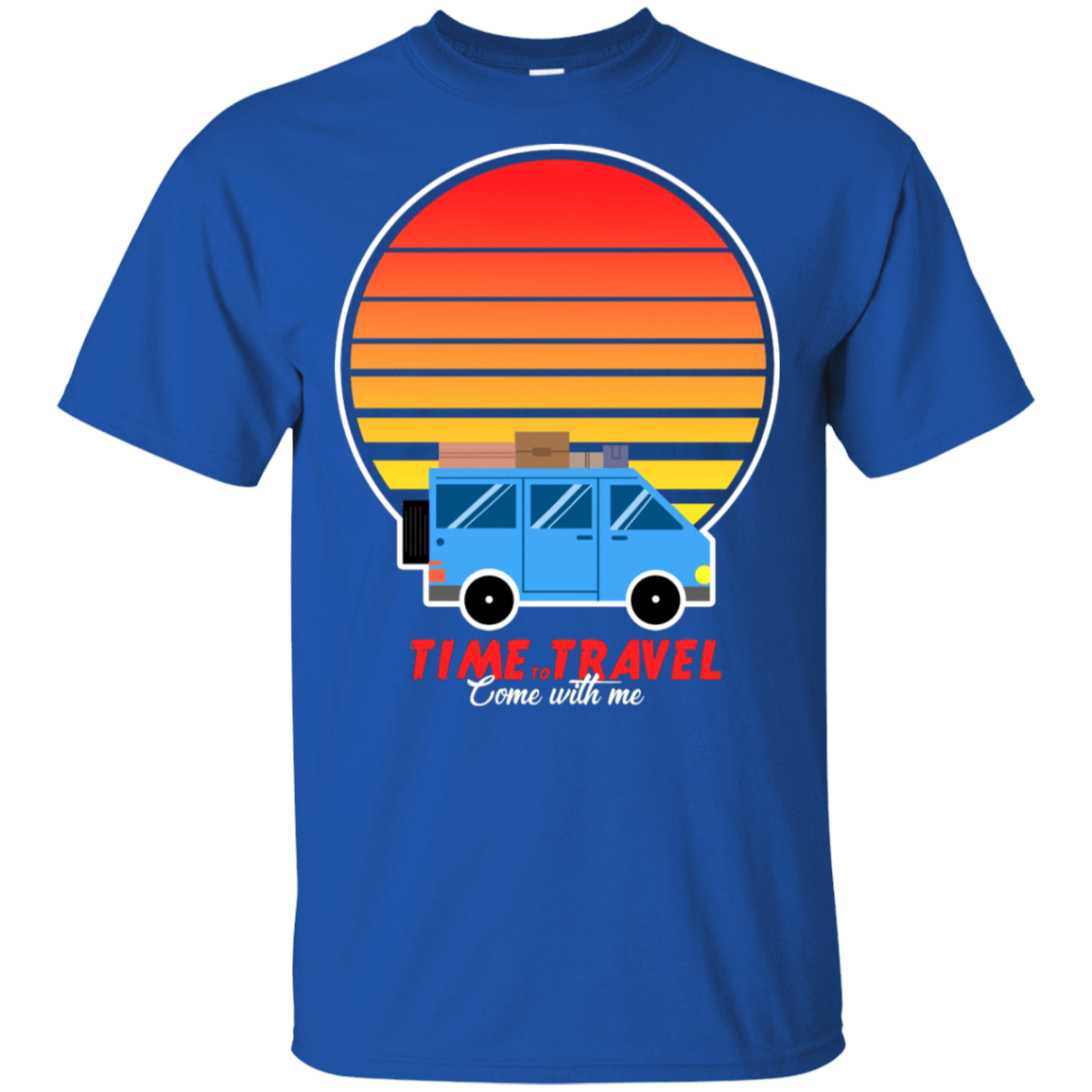 T-Shirts Royal / S Time to Travel T-Shirt
