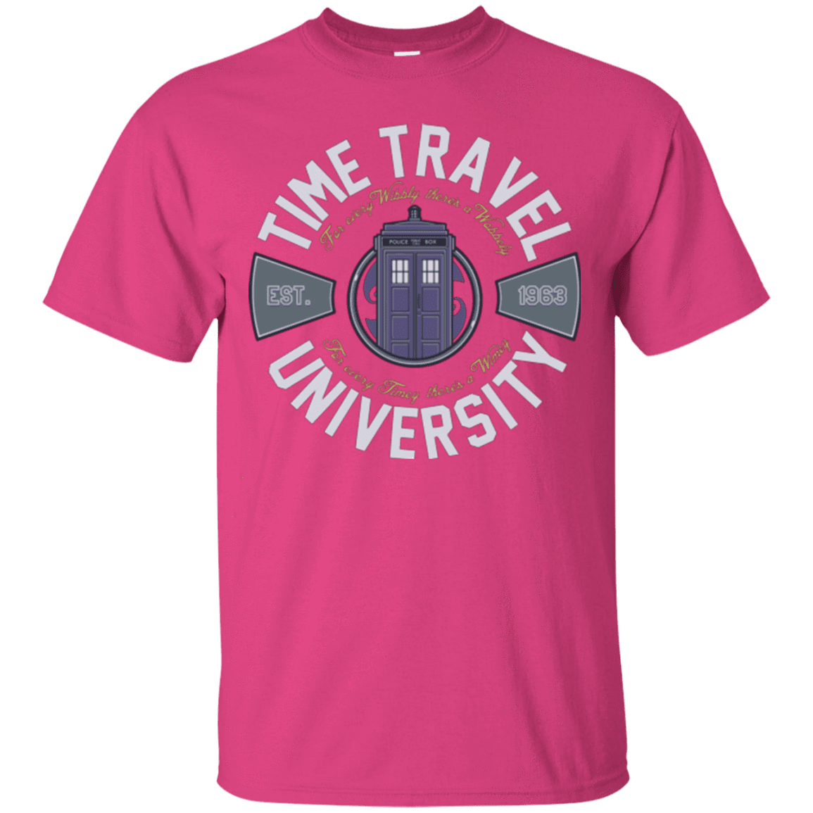 T-Shirts Heliconia / Small Time Travel University T-Shirt