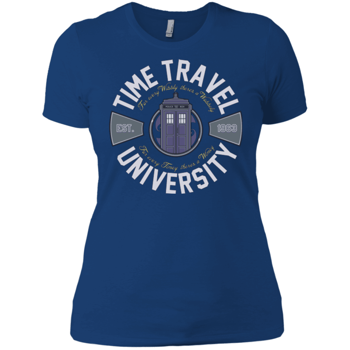 T-Shirts Royal / X-Small Time Travel University Women's Premium T-Shirt