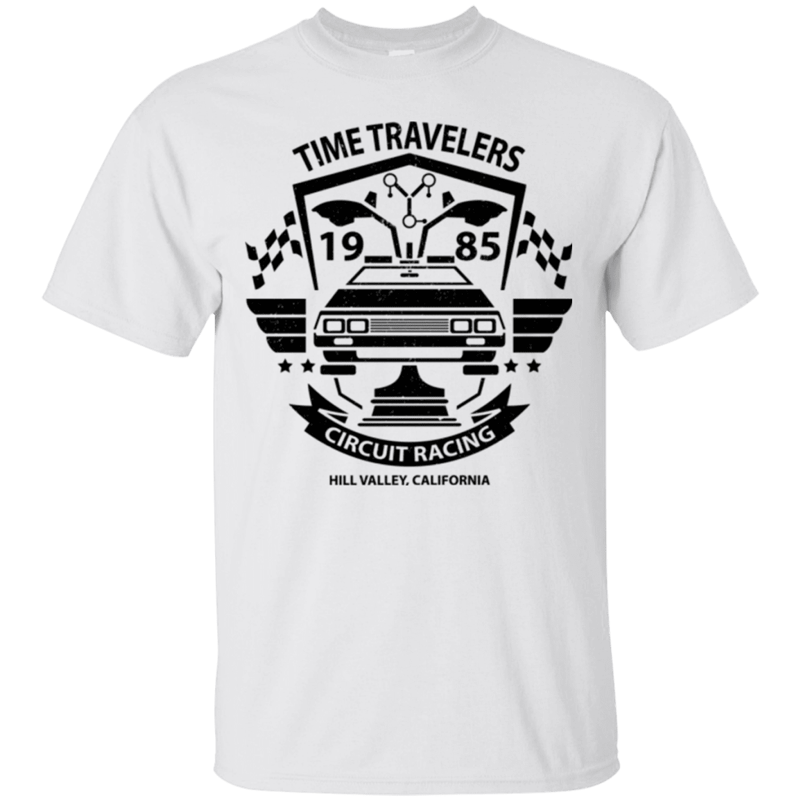 T-Shirts White / Small Time Traveler Circuit T-Shirt