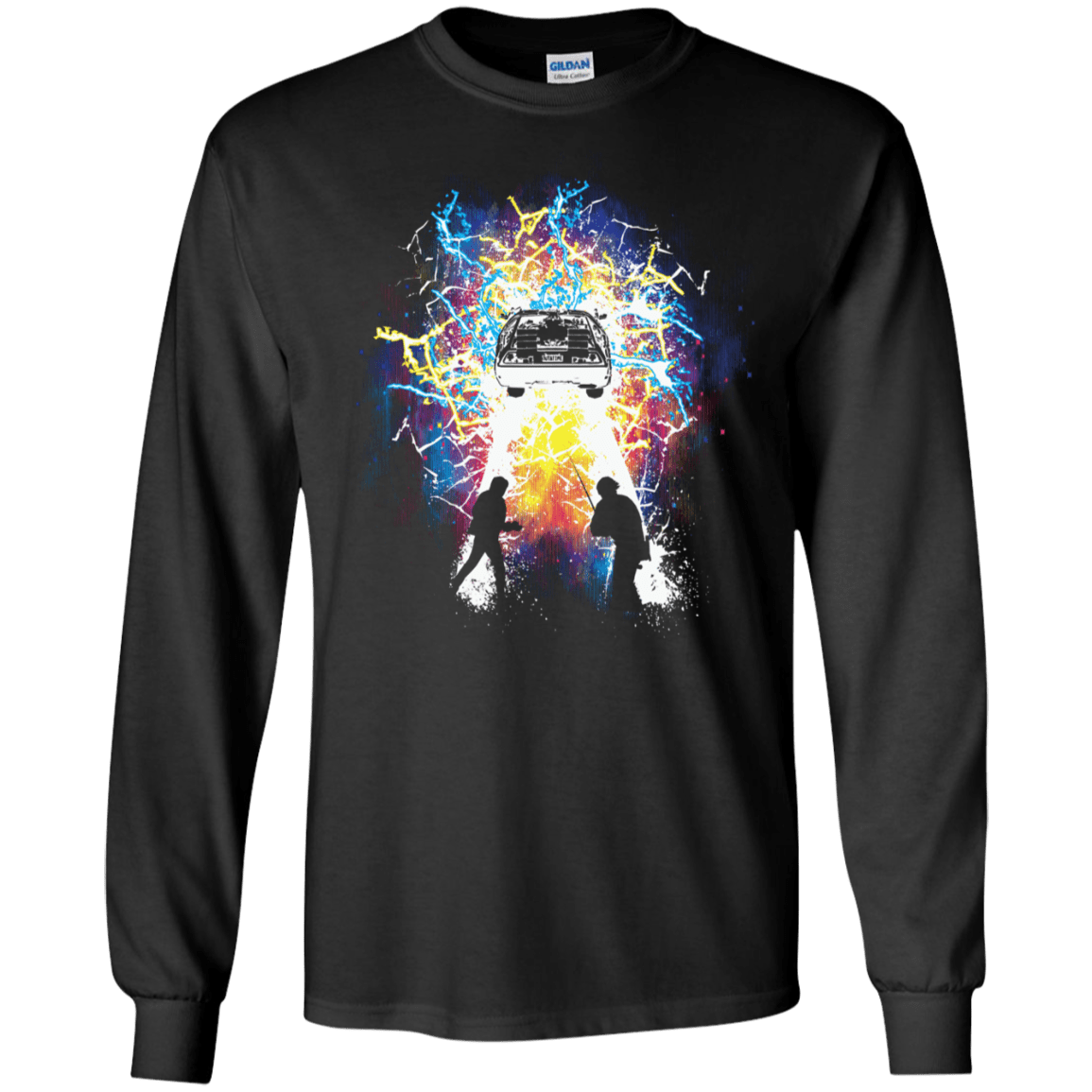 T-Shirts Black / S Time Travelers Men's Long Sleeve T-Shirt