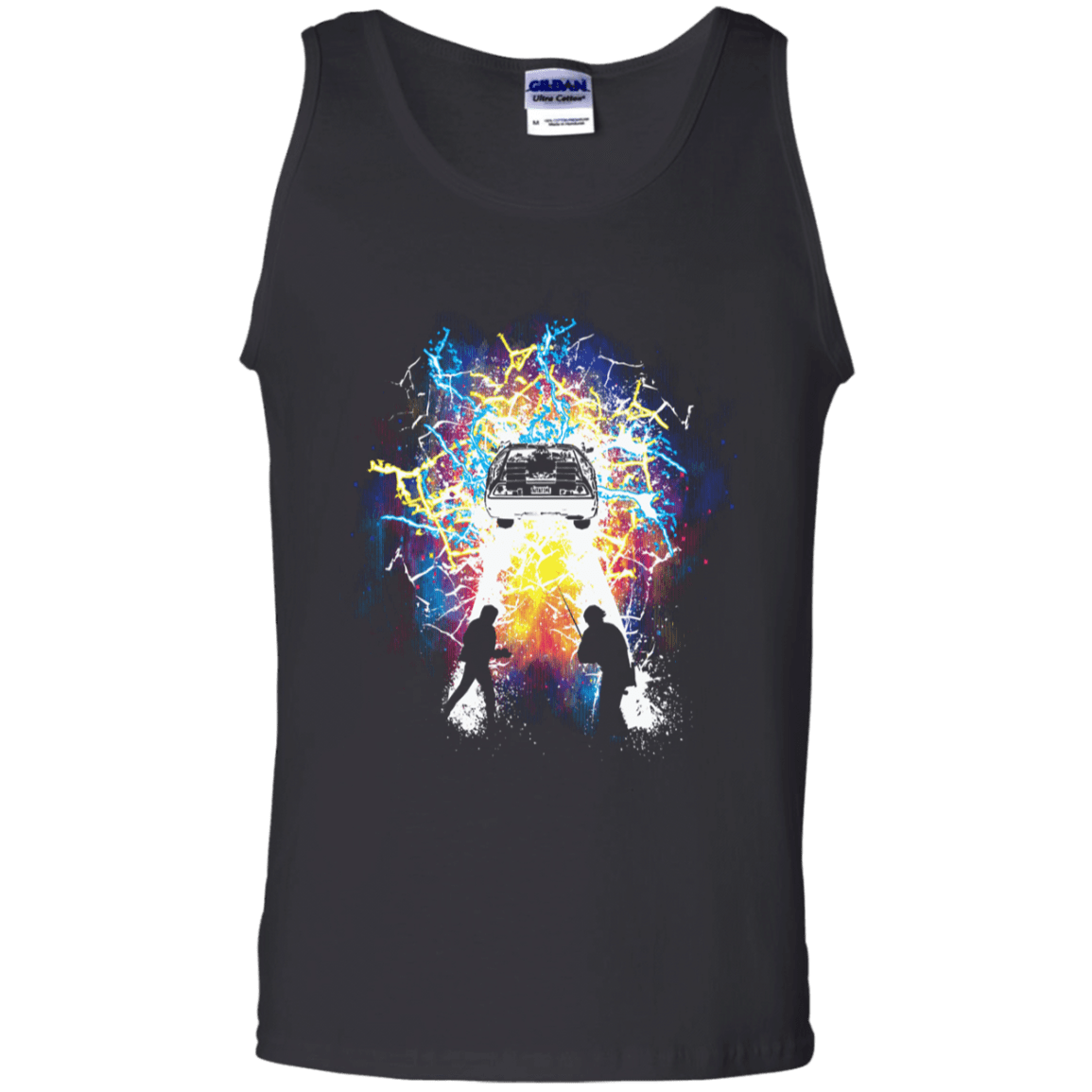 T-Shirts Black / S Time Travelers Men's Tank Top