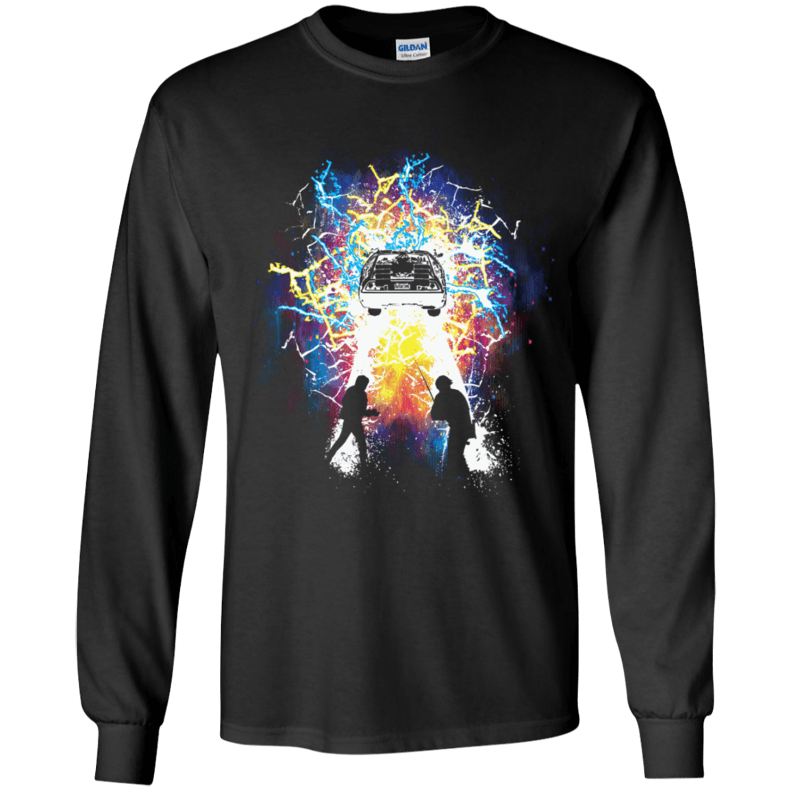 T-Shirts Black / YS Time Travelers Youth Long Sleeve T-Shirt