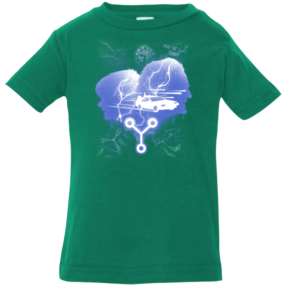 T-Shirts Kelly / 6 Months Time Travellers Silhouette Infant Premium T-Shirt