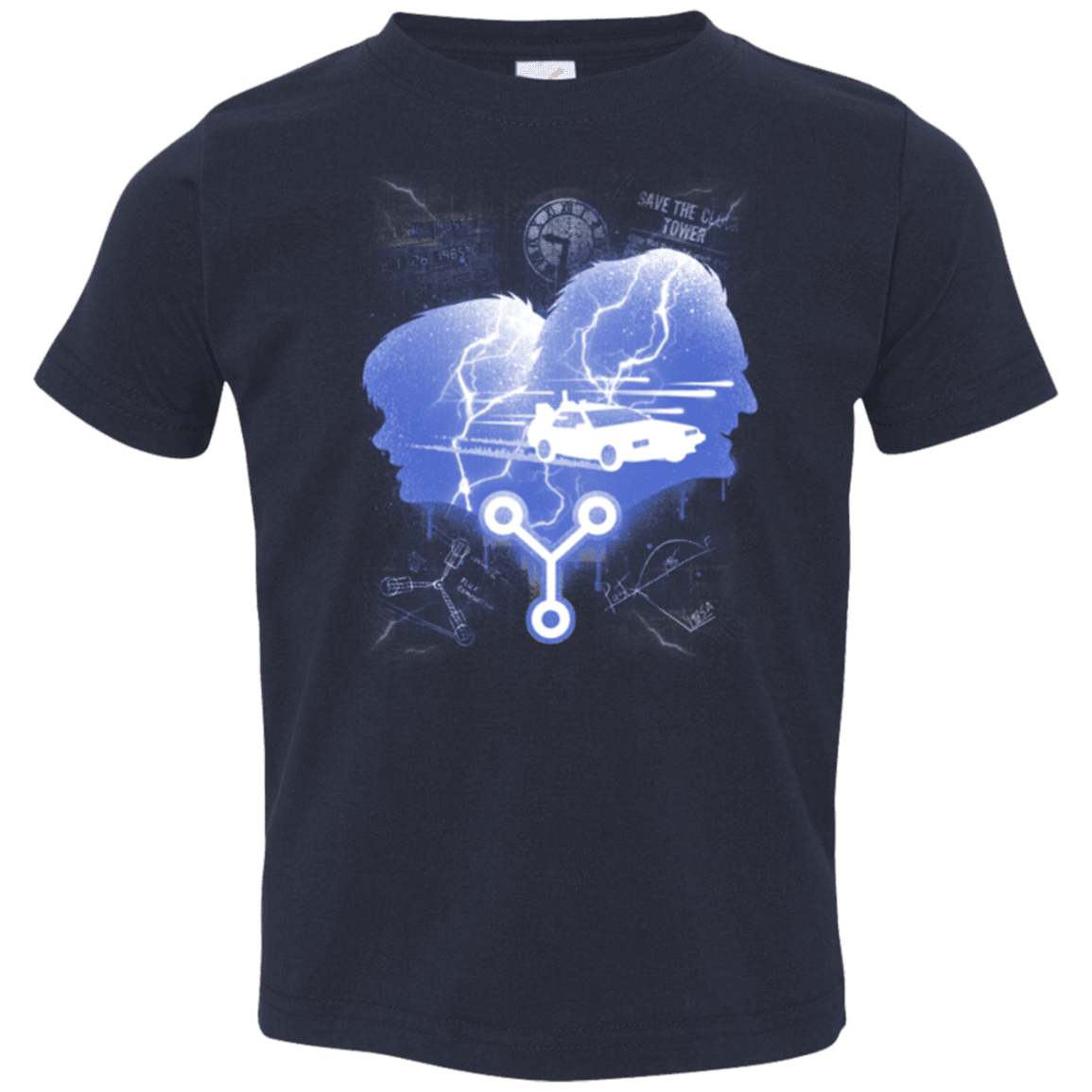T-Shirts Navy / 2T Time Travellers Silhouette Toddler Premium T-Shirt