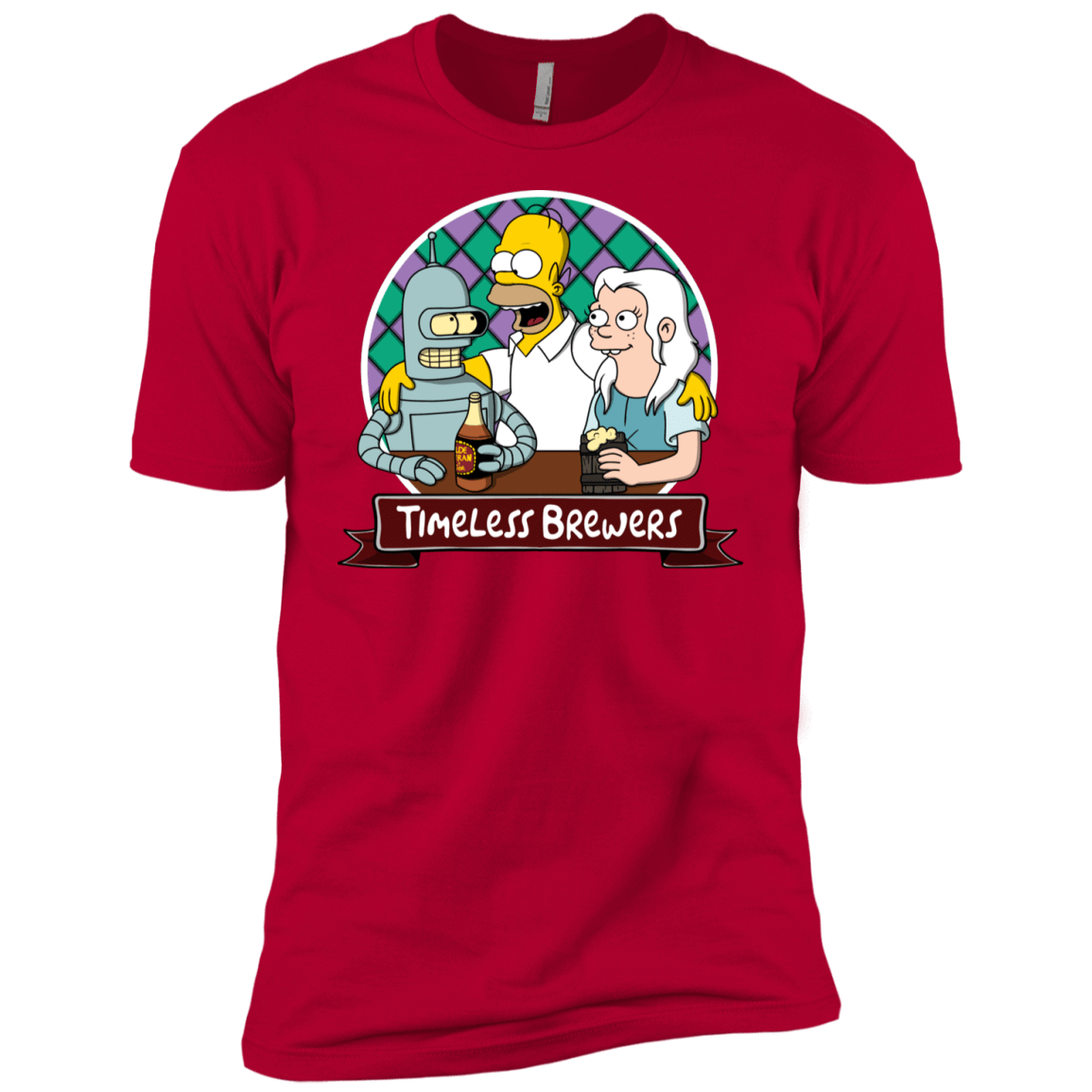 T-Shirts Red / YXS Timeless Brewers Boys Premium T-Shirt