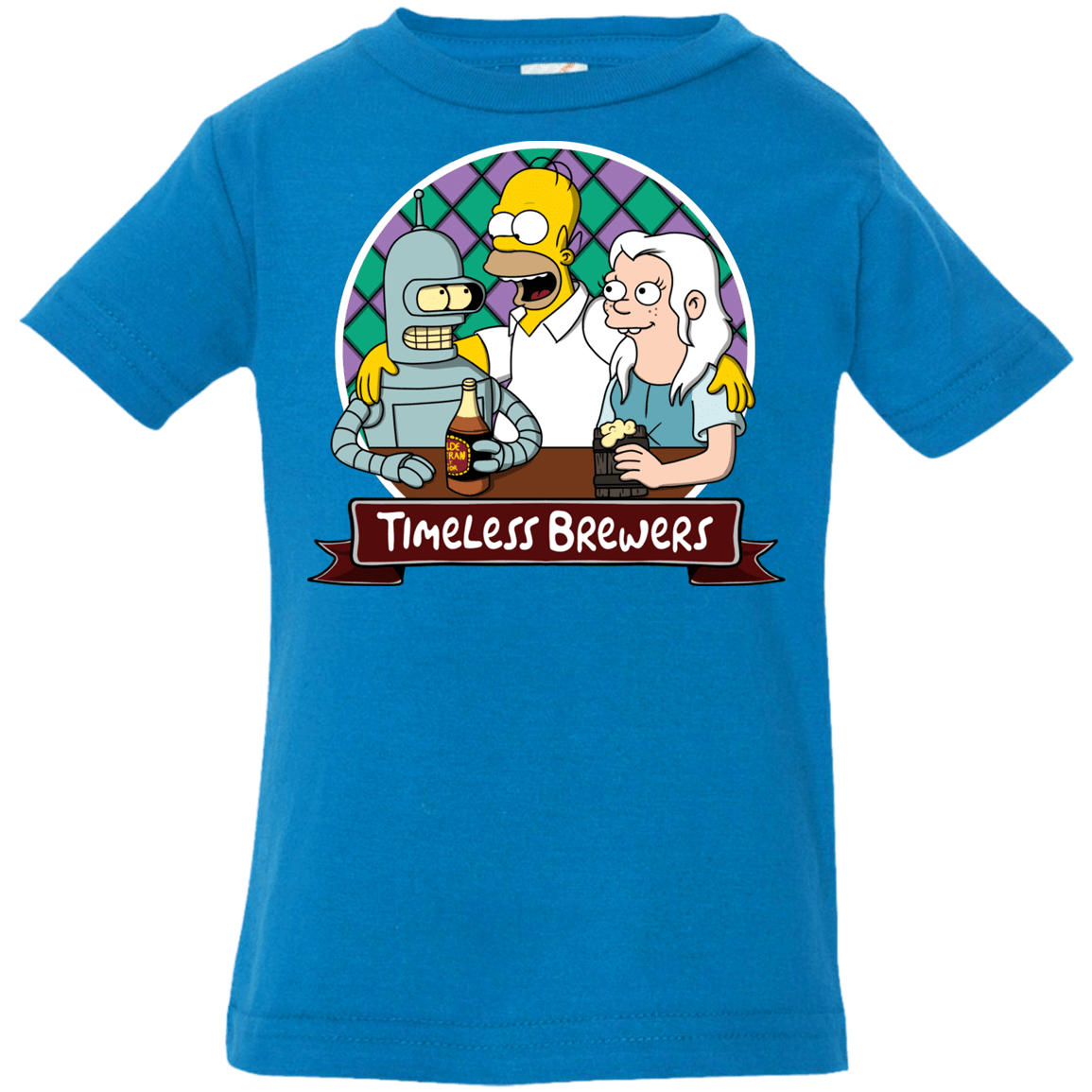 T-Shirts Cobalt / 6 Months Timeless Brewers Infant Premium T-Shirt