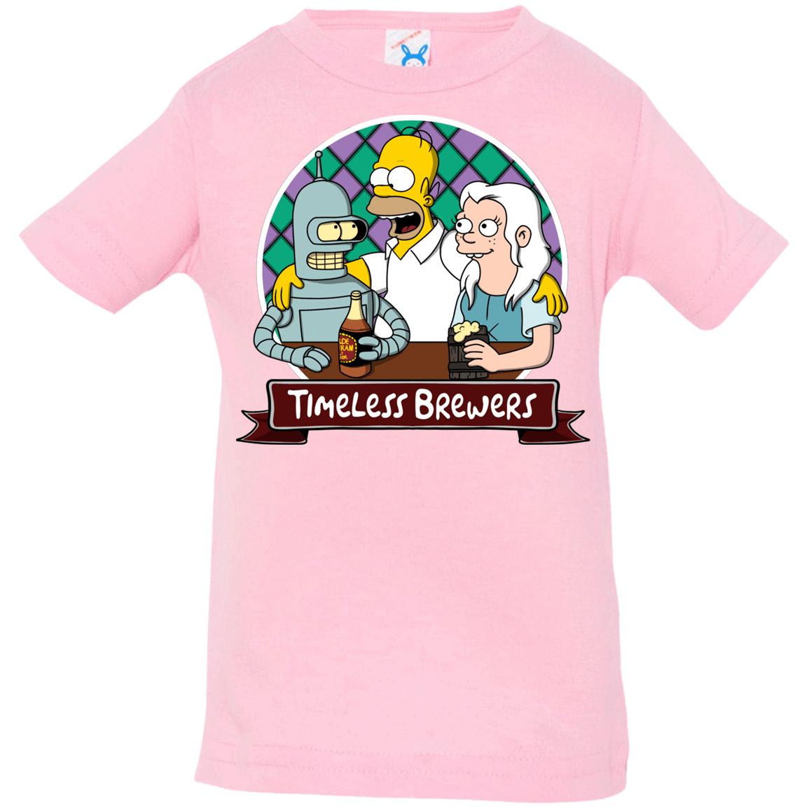 T-Shirts Pink / 6 Months Timeless Brewers Infant Premium T-Shirt