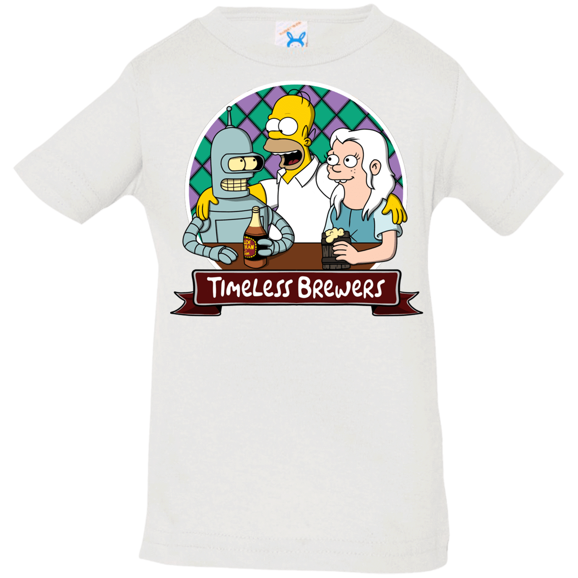 T-Shirts White / 6 Months Timeless Brewers Infant Premium T-Shirt