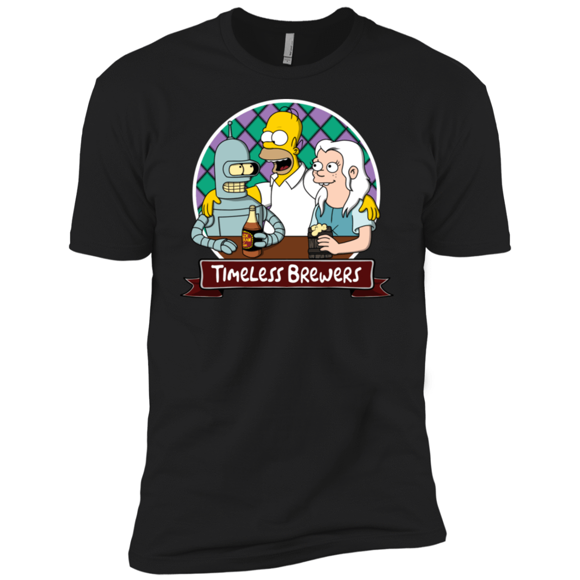 T-Shirts Black / X-Small Timeless Brewers Men's Premium T-Shirt