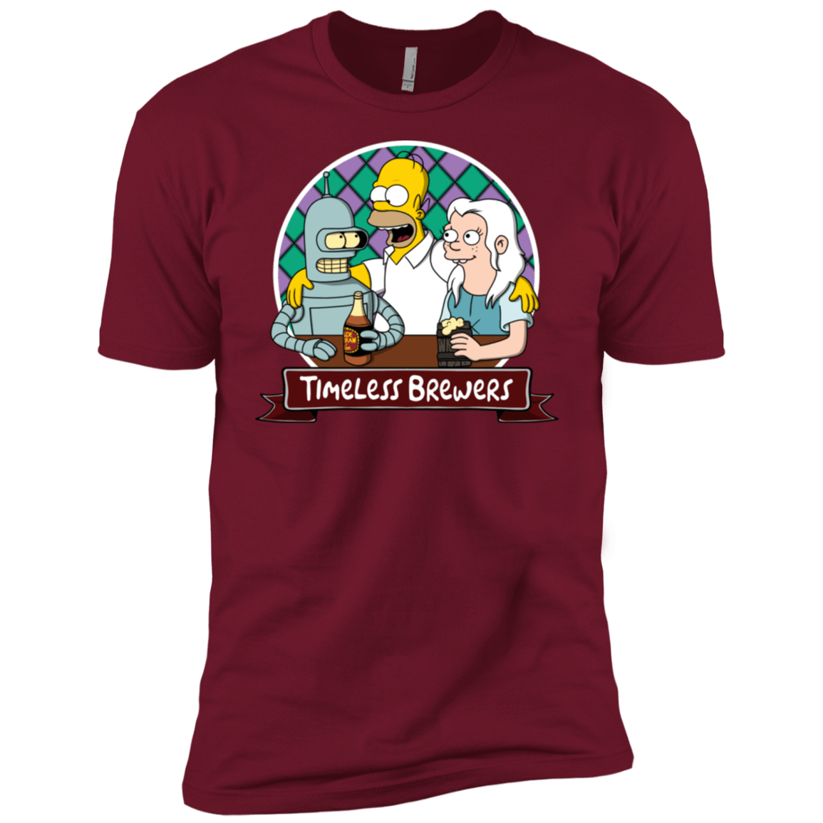 T-Shirts Cardinal / X-Small Timeless Brewers Men's Premium T-Shirt