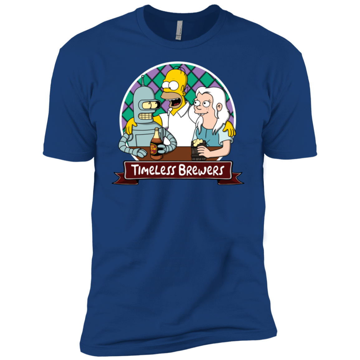 T-Shirts Royal / X-Small Timeless Brewers Men's Premium T-Shirt