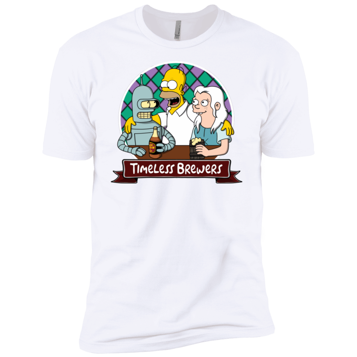 T-Shirts White / X-Small Timeless Brewers Men's Premium T-Shirt