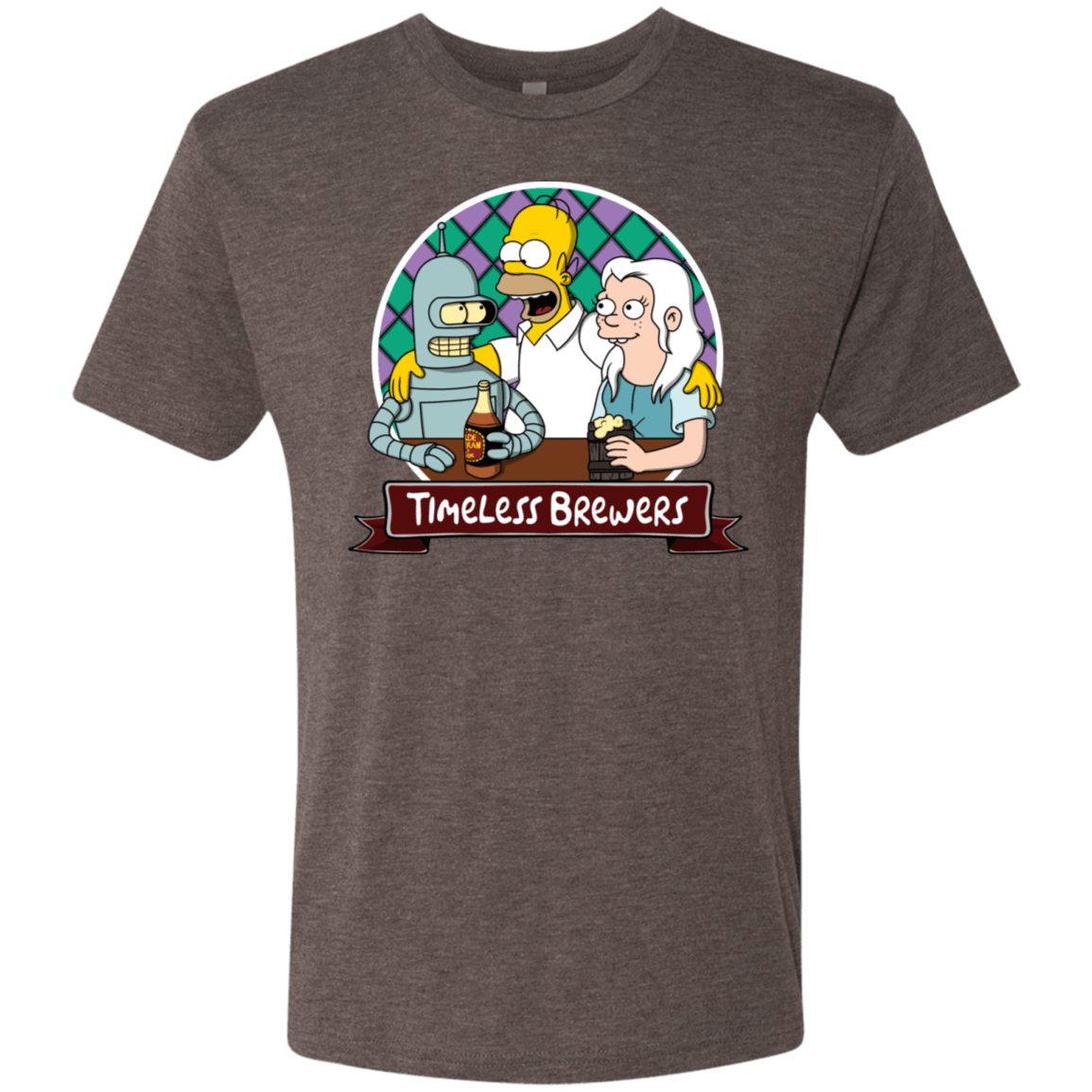 T-Shirts Macchiato / S Timeless Brewers Men's Triblend T-Shirt