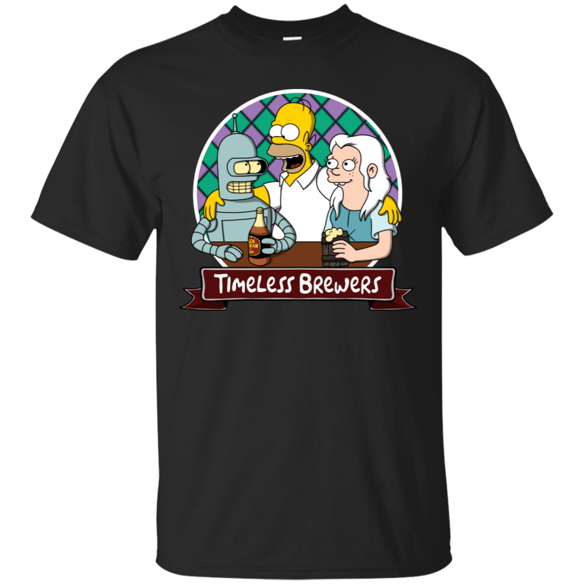 T-Shirts Black / S Timeless Brewers T-Shirt