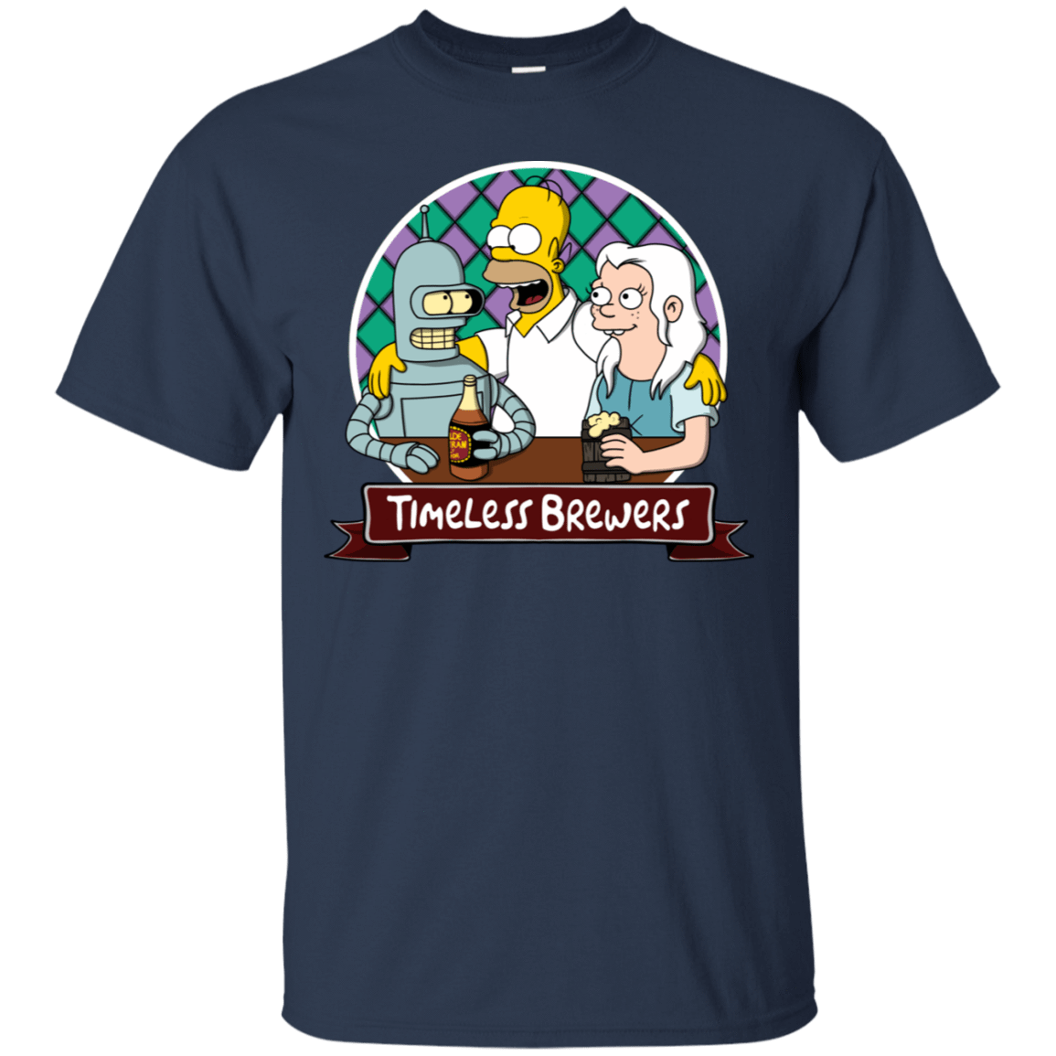 T-Shirts Navy / S Timeless Brewers T-Shirt