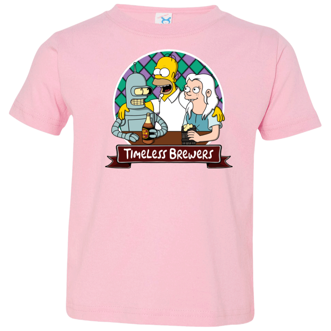 T-Shirts Pink / 2T Timeless Brewers Toddler Premium T-Shirt