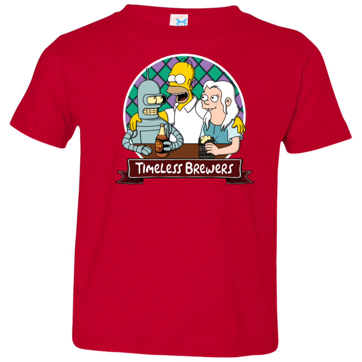 T-Shirts Red / 2T Timeless Brewers Toddler Premium T-Shirt