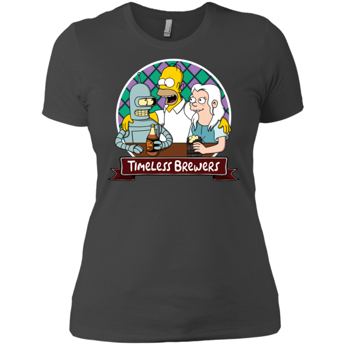 T-Shirts Heavy Metal / X-Small Timeless Brewers Women's Premium T-Shirt