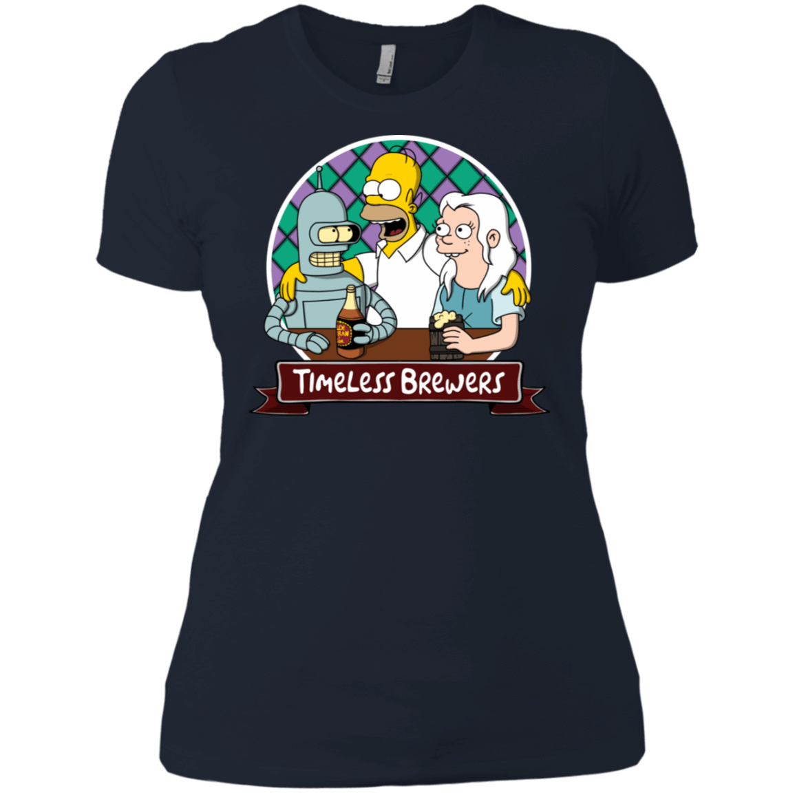 T-Shirts Midnight Navy / X-Small Timeless Brewers Women's Premium T-Shirt