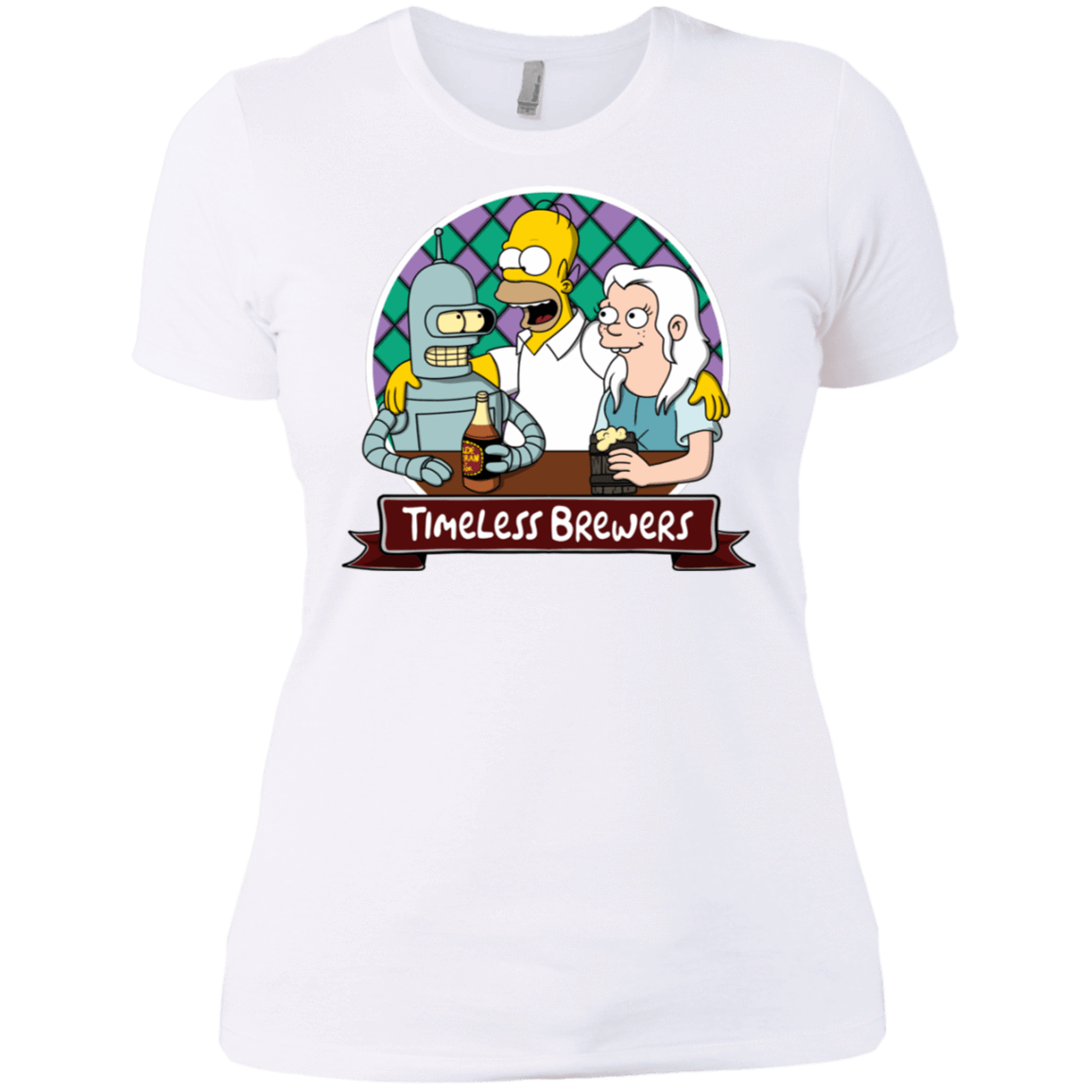 T-Shirts White / X-Small Timeless Brewers Women's Premium T-Shirt