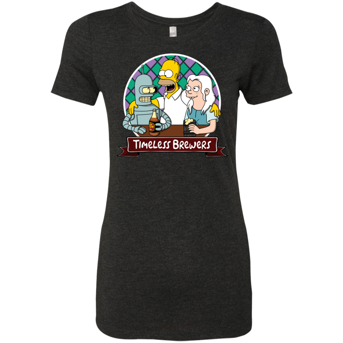 T-Shirts Vintage Black / S Timeless Brewers Women's Triblend T-Shirt