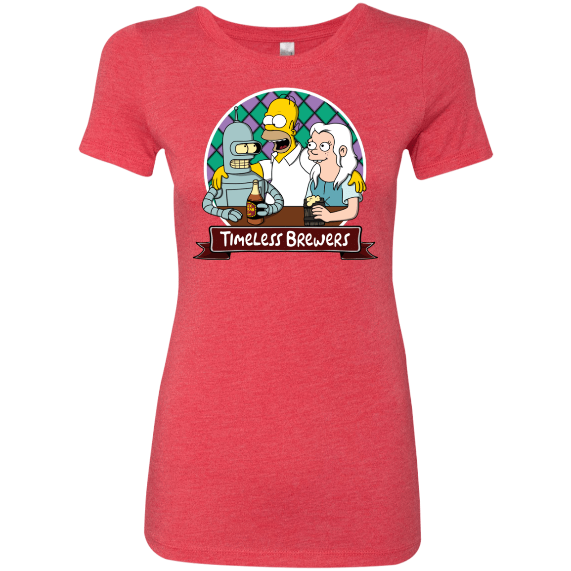 T-Shirts Vintage Red / S Timeless Brewers Women's Triblend T-Shirt