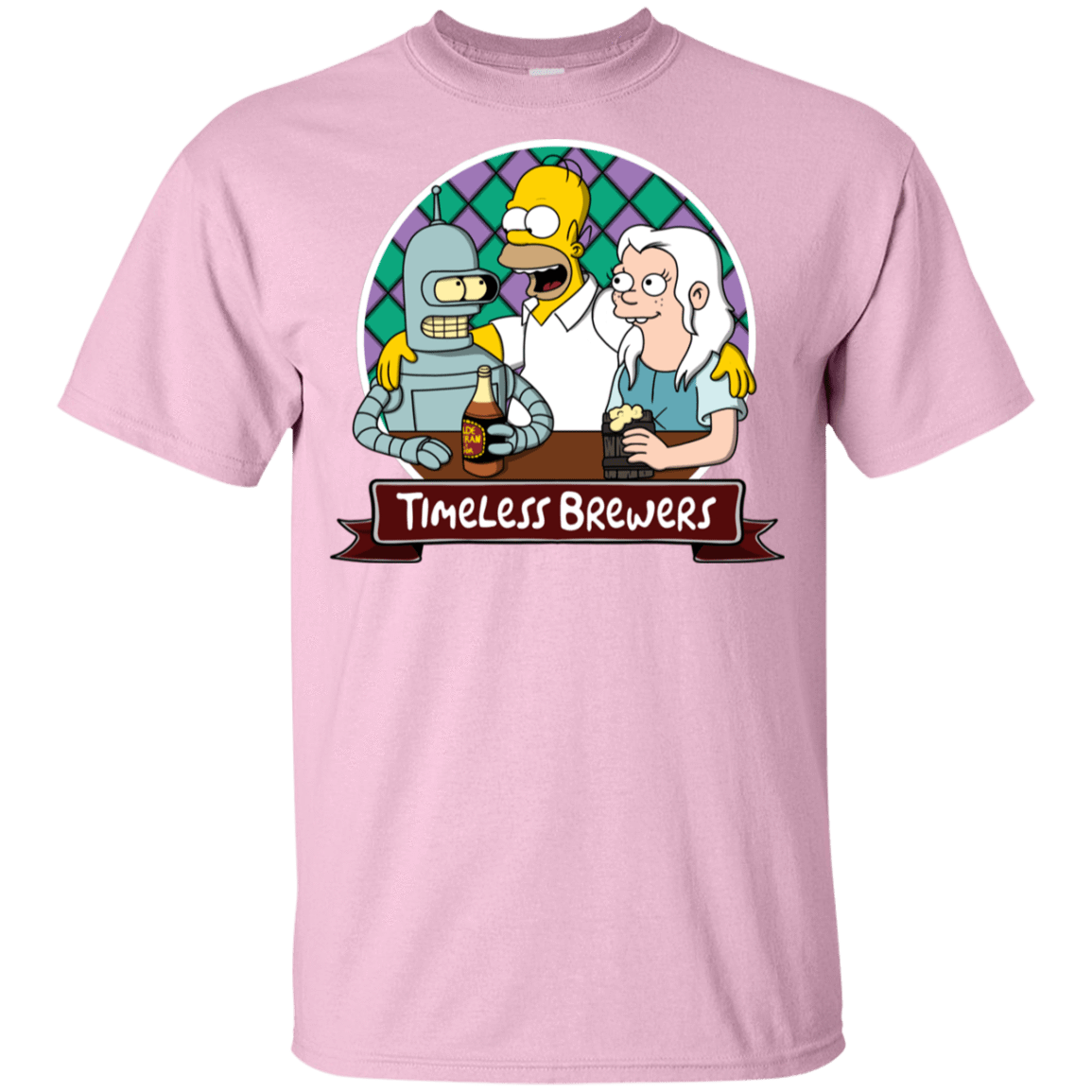 T-Shirts Light Pink / YXS Timeless Brewers Youth T-Shirt