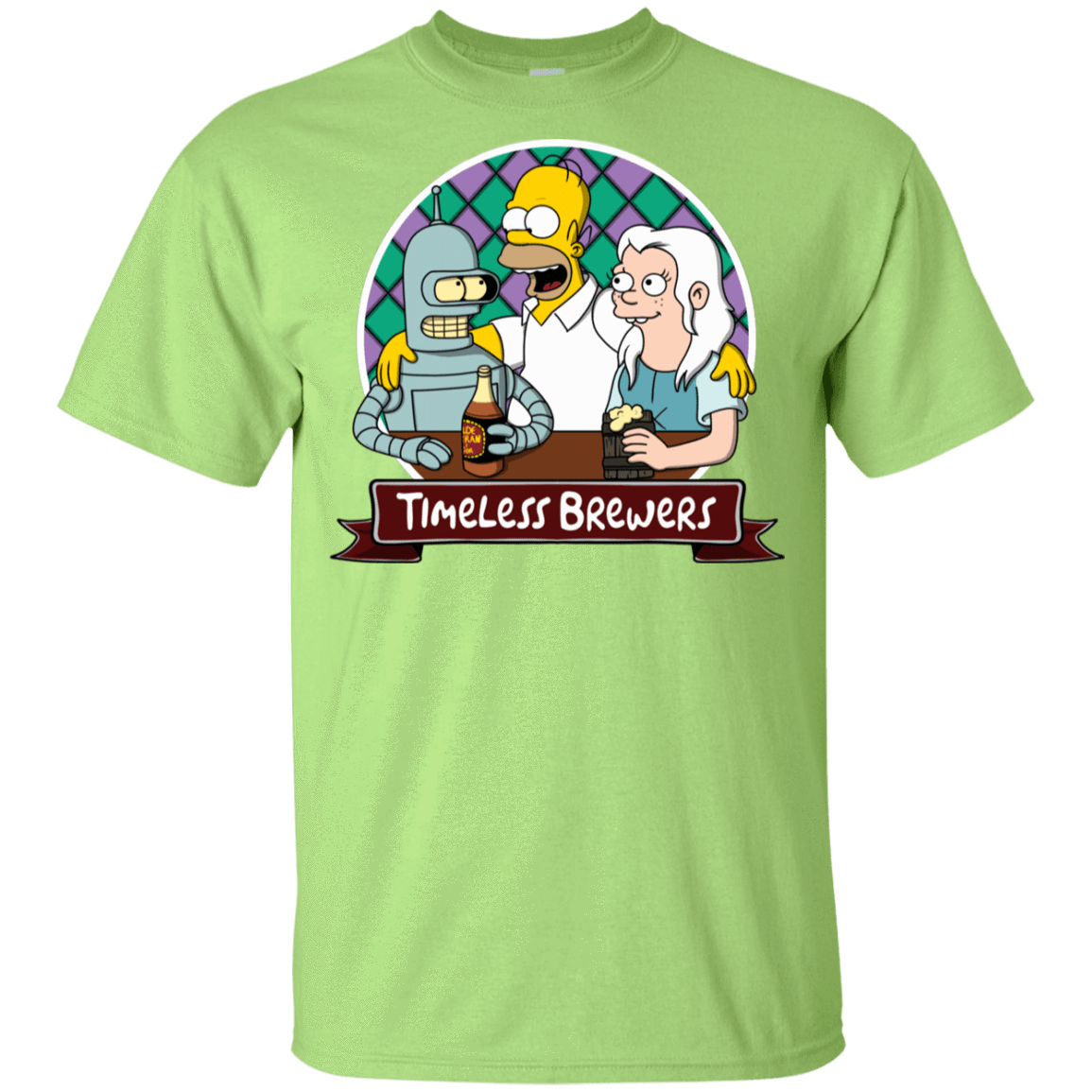 T-Shirts Mint Green / YXS Timeless Brewers Youth T-Shirt