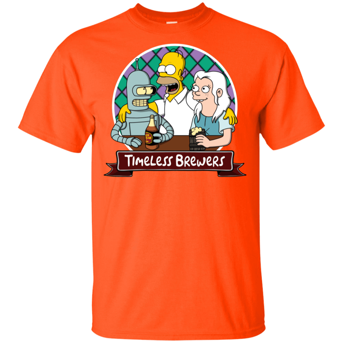 T-Shirts Orange / YXS Timeless Brewers Youth T-Shirt