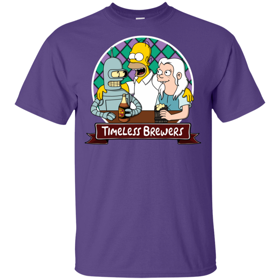 T-Shirts Purple / YXS Timeless Brewers Youth T-Shirt