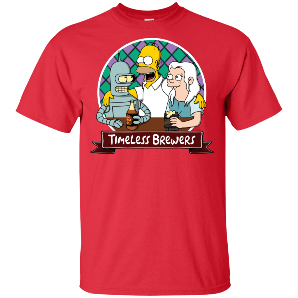 T-Shirts Red / YXS Timeless Brewers Youth T-Shirt