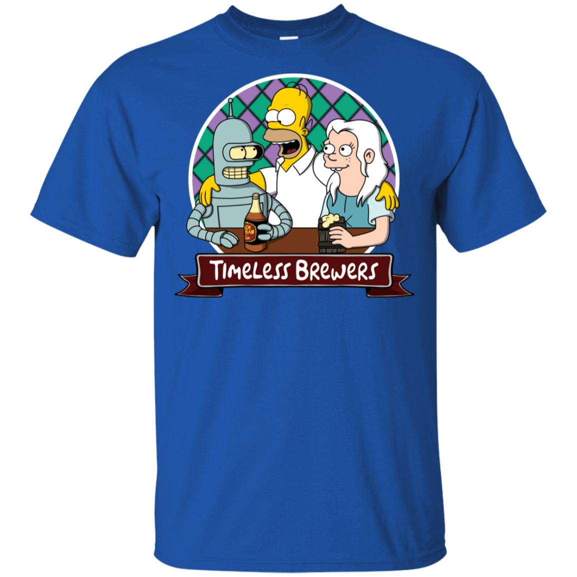 T-Shirts Royal / YXS Timeless Brewers Youth T-Shirt