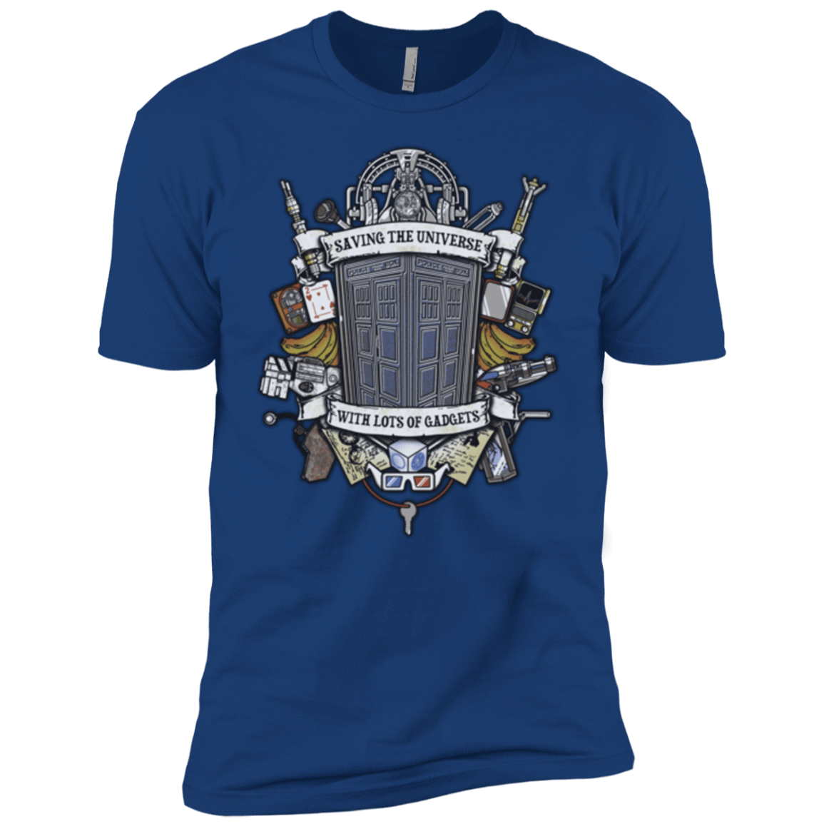 T-Shirts Royal / YXS Timelord Crest Boys Premium T-Shirt