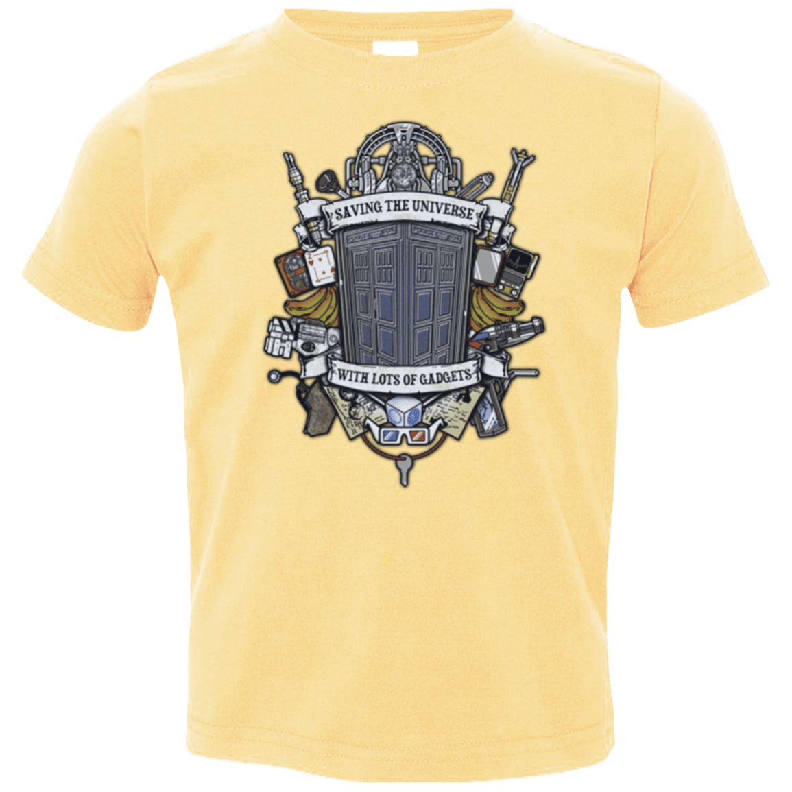 T-Shirts Butter / 2T Timelord Crest Toddler Premium T-Shirt