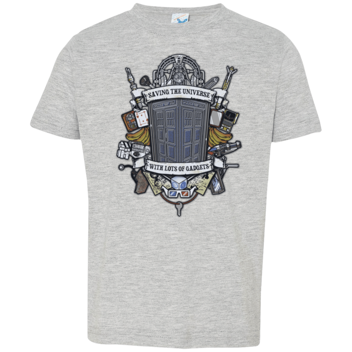 T-Shirts Heather / 2T Timelord Crest Toddler Premium T-Shirt