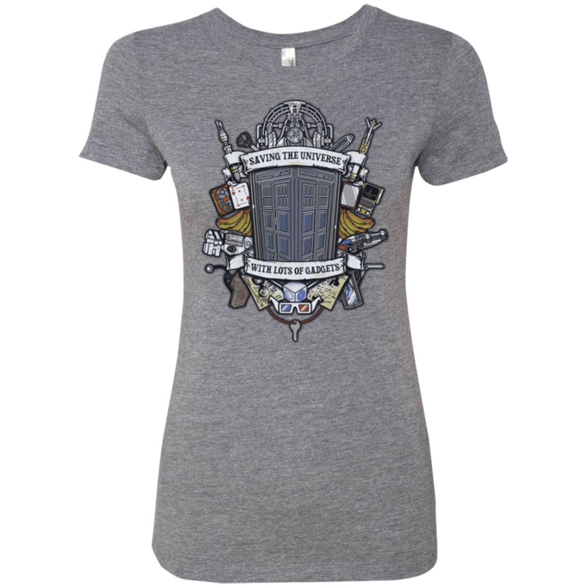T-Shirts Premium Heather / Small Timelord Crest Women's Triblend T-Shirt