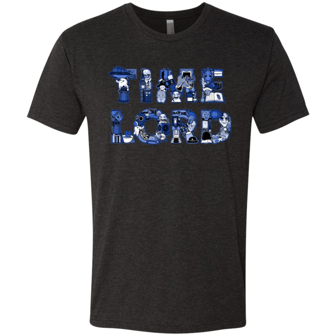 T-Shirts Vintage Black / Small Timelord Men's Triblend T-Shirt