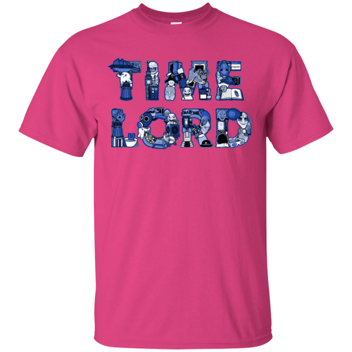 T-Shirts Heliconia / Small Timelord T-Shirt