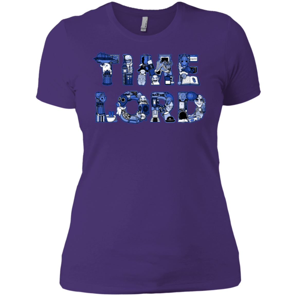 T-Shirts Purple / X-Small Timelord Women's Premium T-Shirt