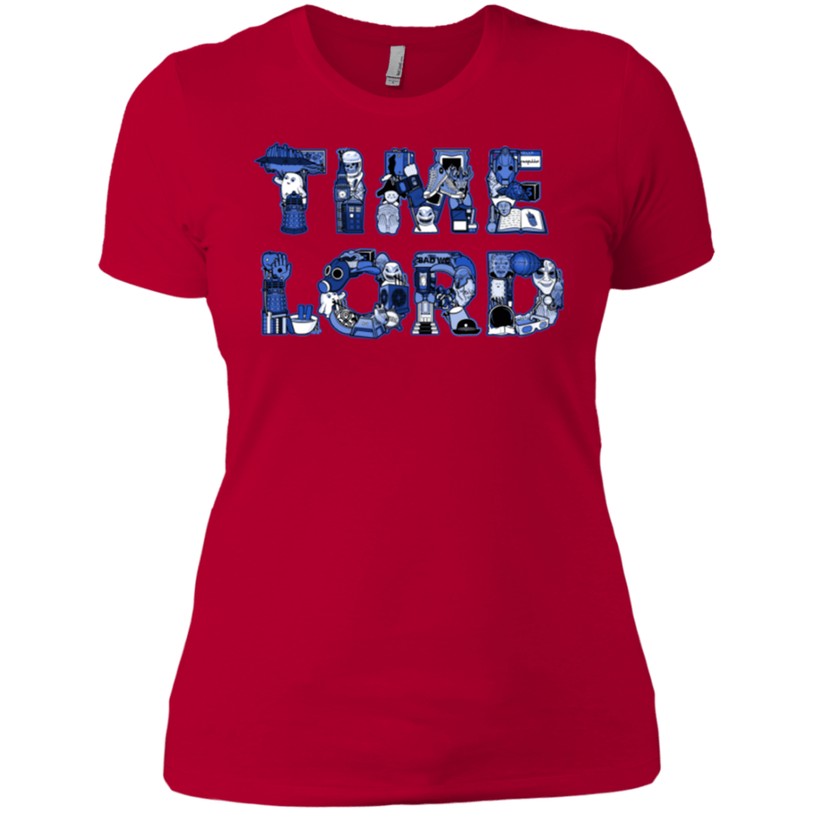 T-Shirts Red / X-Small Timelord Women's Premium T-Shirt
