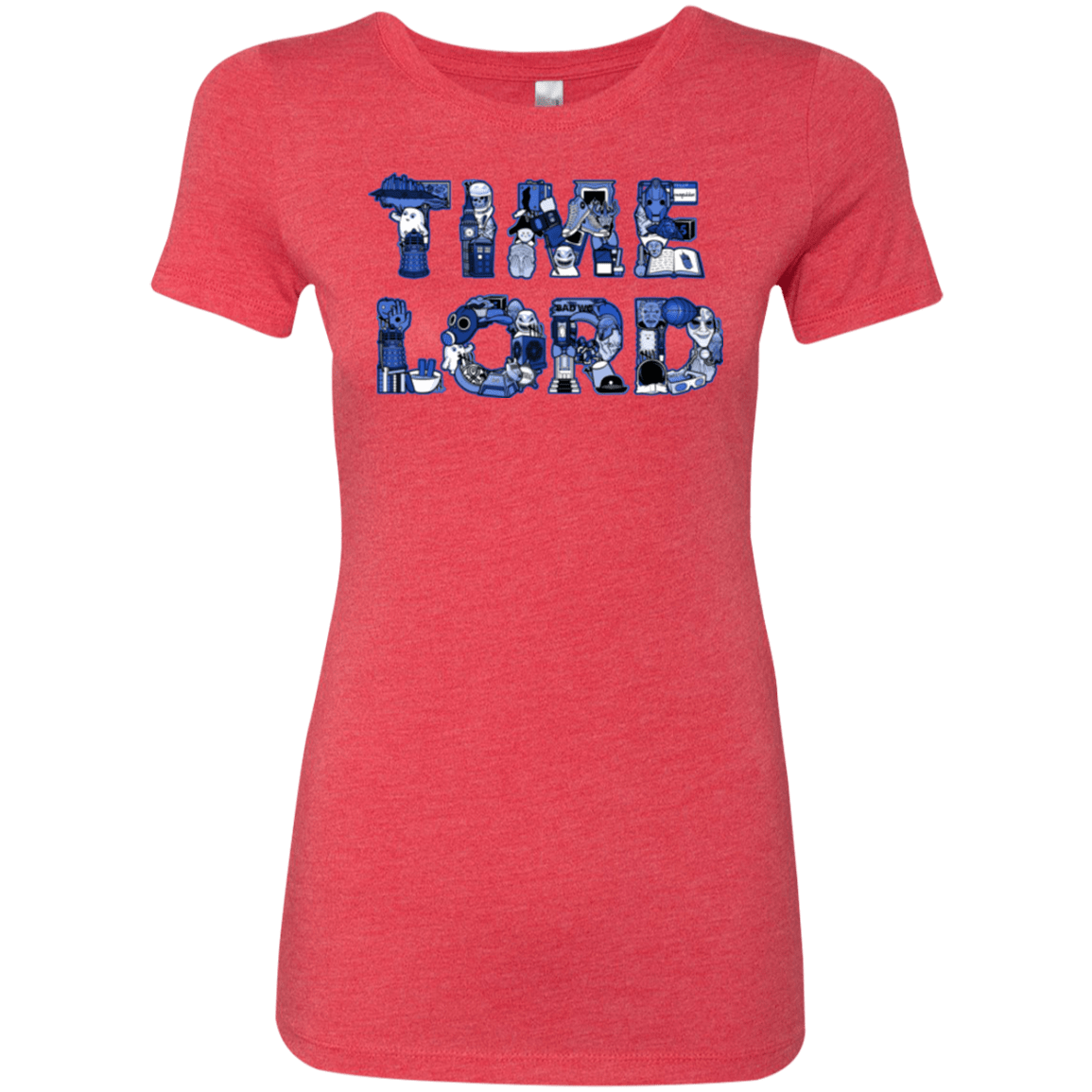 T-Shirts Vintage Red / Small Timelord Women's Triblend T-Shirt