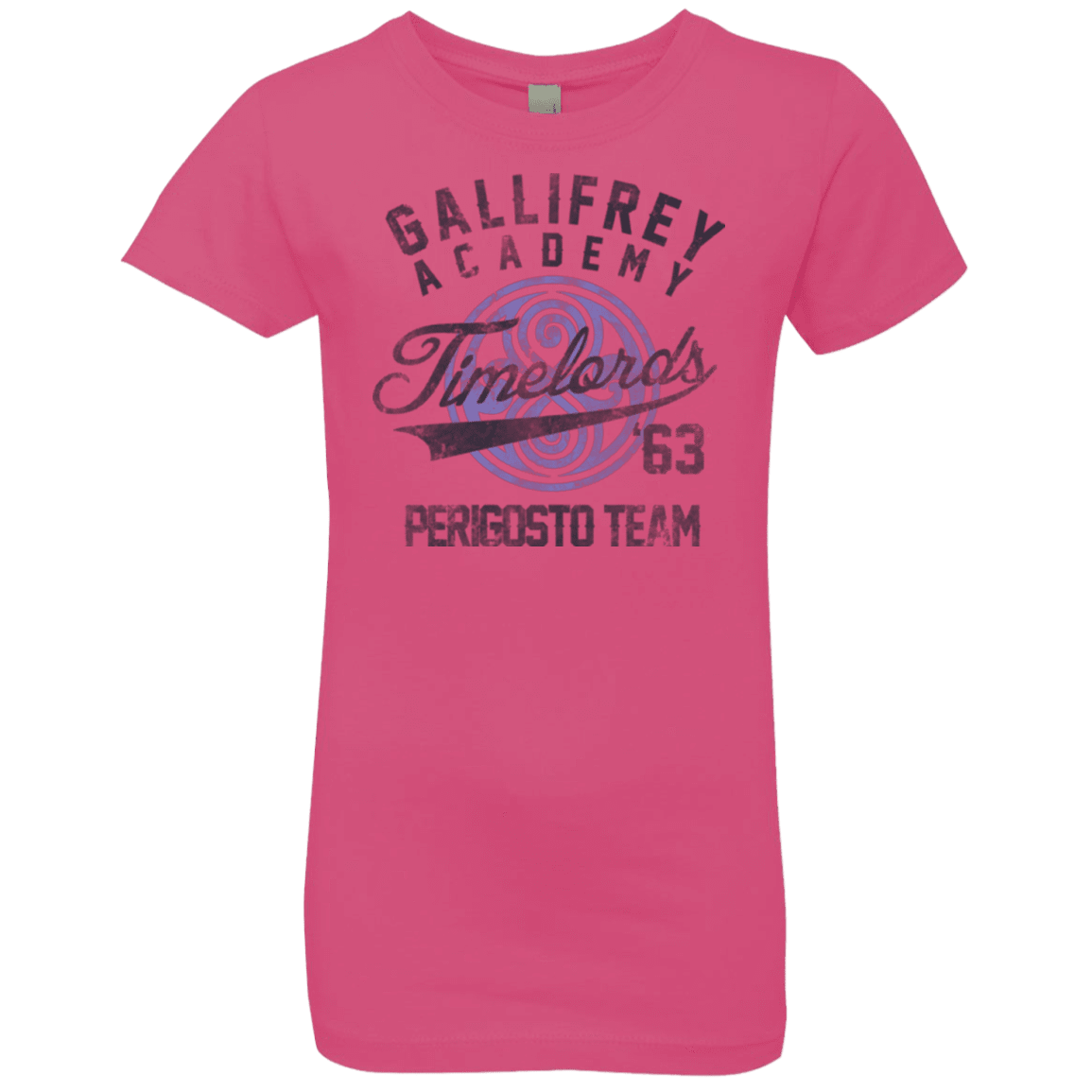 T-Shirts Hot Pink / YXS Timelords Academy Girls Premium T-Shirt