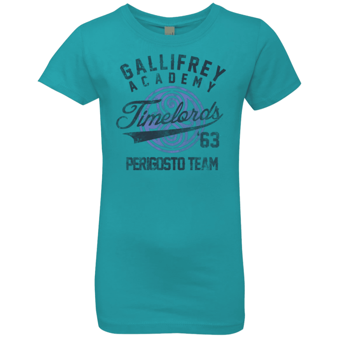 T-Shirts Tahiti Blue / YXS Timelords Academy Girls Premium T-Shirt