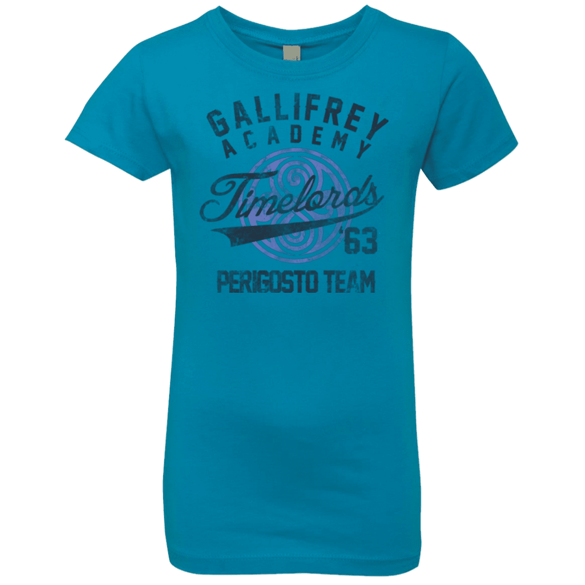 T-Shirts Turquoise / YXS Timelords Academy Girls Premium T-Shirt