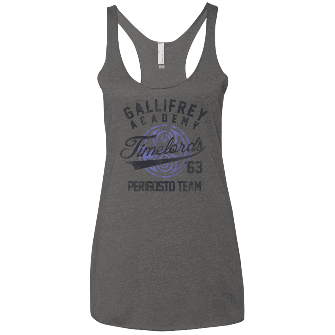 T-Shirts Premium Heather / X-Small Timelords Academy Women's Triblend Racerback Tank