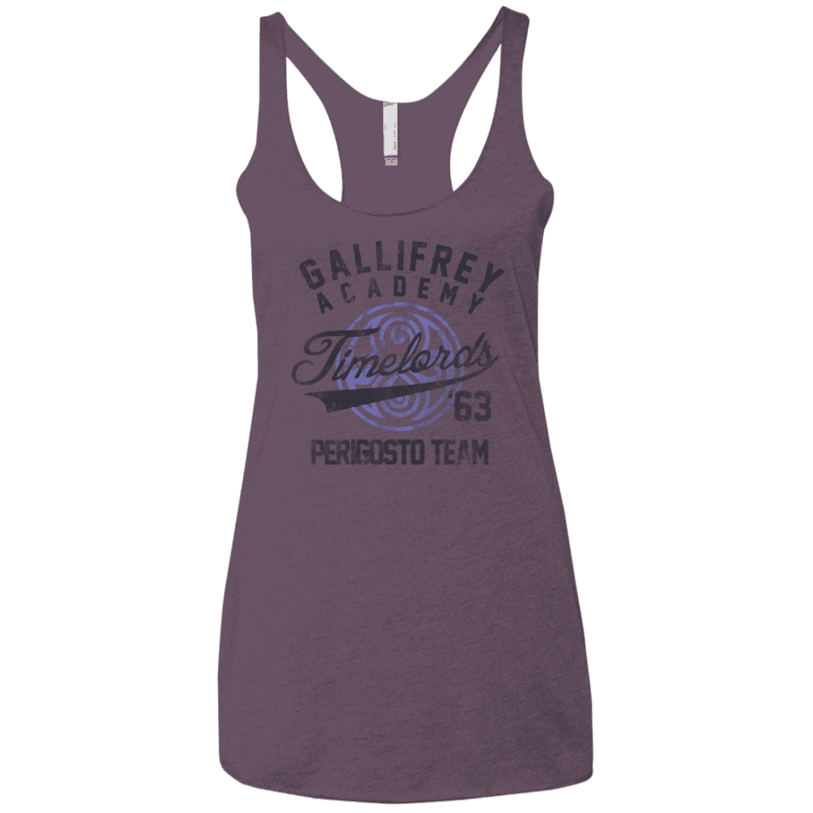T-Shirts Vintage Purple / X-Small Timelords Academy Women's Triblend Racerback Tank