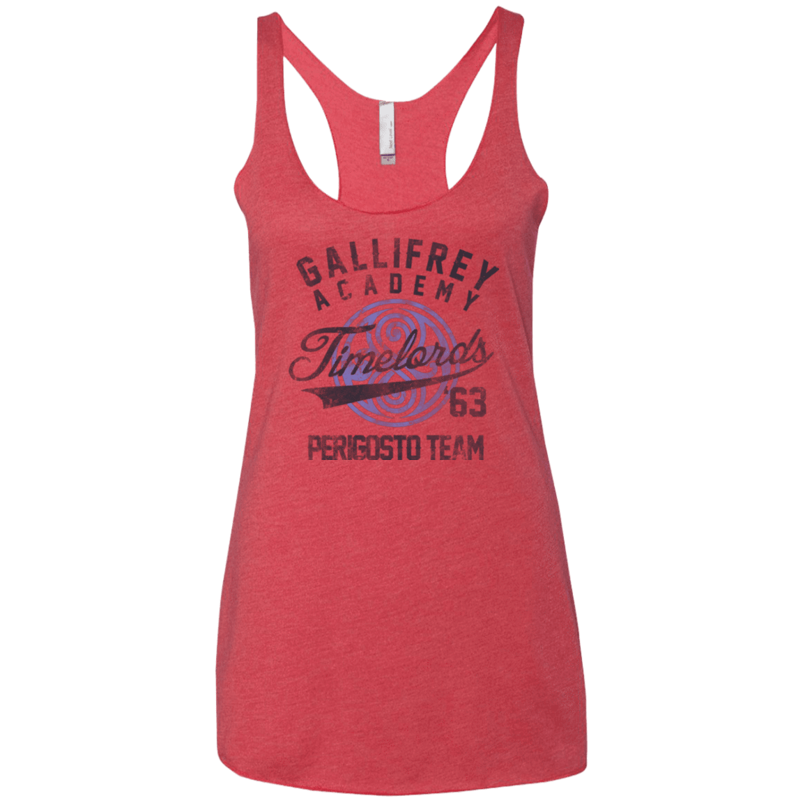 T-Shirts Vintage Red / X-Small Timelords Academy Women's Triblend Racerback Tank