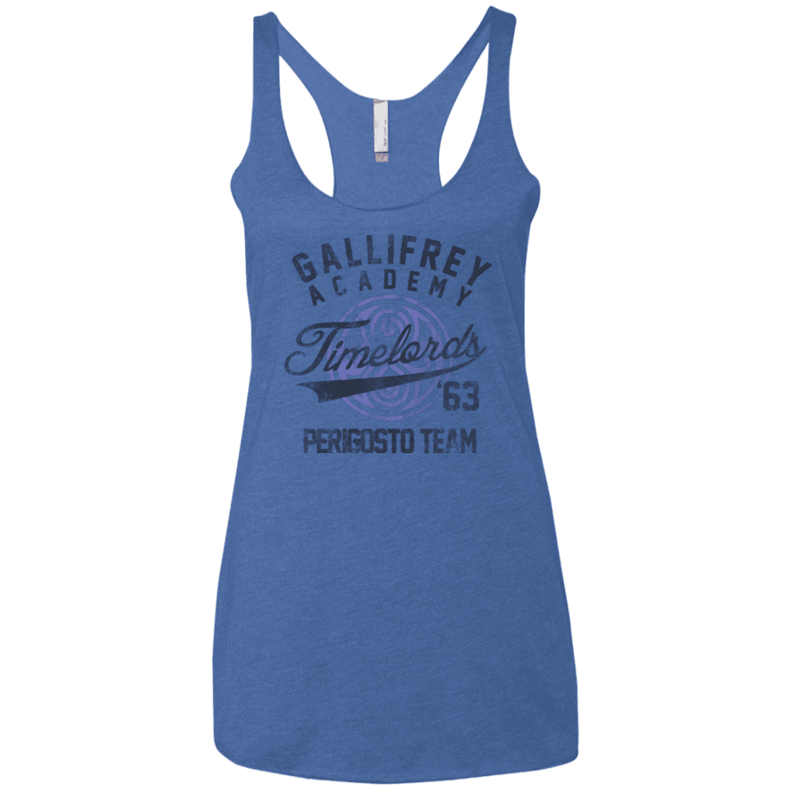 T-Shirts Vintage Royal / X-Small Timelords Academy Women's Triblend Racerback Tank